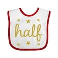 thumbnail image 1 of Inktastic Half Birthday 1/2 Photo Boys or Girls Baby Bib, 1 of 4