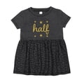 thumbnail image 1 of Inktastic Half Birthday 1/2 Photo Girls Baby Dress, 1 of 5