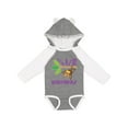 thumbnail image 1 of Inktastic Half Birthday 6 Months Baby Monkey Boys or Girls Long Sleeve Baby Bodysuit, 1 of 5