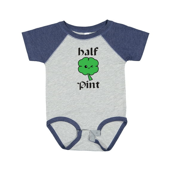Inktastic Half Pint Boys or Girls Baby Bodysuit