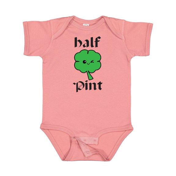 Inktastic Half Pint Boys or Girls Baby Bodysuit