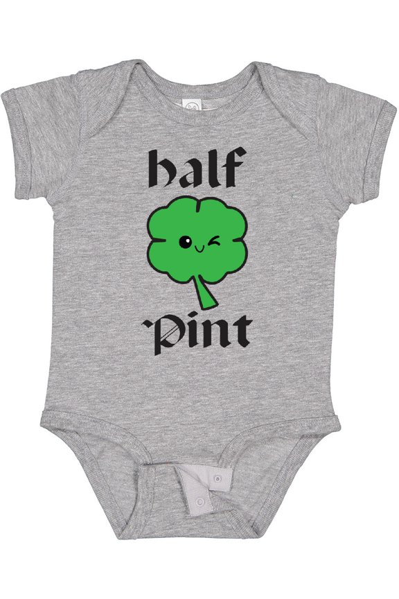 Half Pint Boys or Girls Baby Bodysuit
