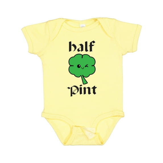 Inktastic Half Pint Boys or Girls Baby Bodysuit