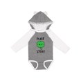 thumbnail image 1 of Inktastic Half Pint Boys or Girls Long Sleeve Baby Bodysuit, 1 of 5