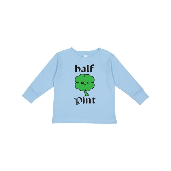 Inktastic Half Pint Boys or Girls Long Sleeve Toddler T-Shirt
