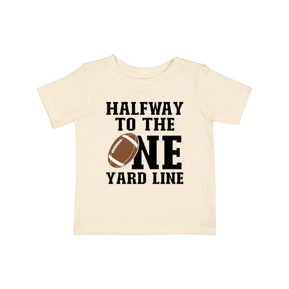 Inktastic Halfway to the One Yard Line Boys or Girls Baby T-Shirt