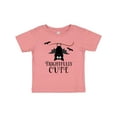 thumbnail image 1 of Inktastic Halloween Bat Frightfully Cute Holiday Boys or Girls Baby T-Shirt, 1 of 5