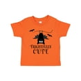 thumbnail image 1 of Inktastic Halloween Bat Frightfully Cute Holiday Boys or Girls Toddler T-Shirt, 1 of 5
