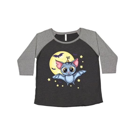 Inktastic Halloween Bat Women's Plus Size T-Shirt