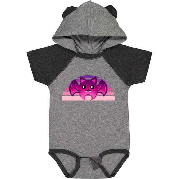 Inktastic Halloween Bat for Girls Girls Baby Bodysuit