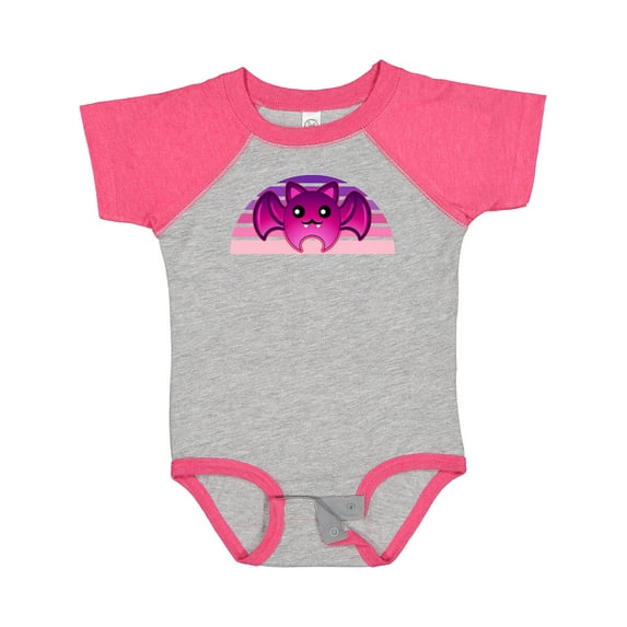 Inktastic Halloween Bat for Girls Girls Baby Bodysuit