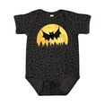 thumbnail image 1 of Inktastic Halloween Bat with Moon Boys or Girls Baby Bodysuit, 1 of 5