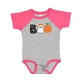 thumbnail image 1 of Inktastic Halloween Boo Cute Ghost and Pumpkin Boys or Girls Baby Bodysuit, 1 of 5