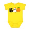 thumbnail image 1 of Inktastic Halloween Boo Cute Ghost and Pumpkin Boys or Girls Baby Bodysuit, 1 of 5