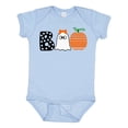 thumbnail image 1 of Inktastic Halloween Boo Cute Ghost and Pumpkin Boys or Girls Baby Bodysuit, 1 of 5