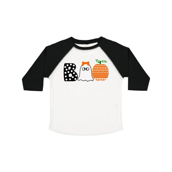 Inktastic Halloween Boo Cute Ghost and Pumpkin Boys or Girls Toddler T-Shirt