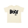 thumbnail image 1 of Inktastic Halloween Boo with Spider and Web in Black Boys or Girls Toddler T-Shirt, 1 of 5