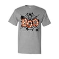 thumbnail image 1 of Inktastic Halloween Boo with Spiders in Web T-Shirt, 1 of 5