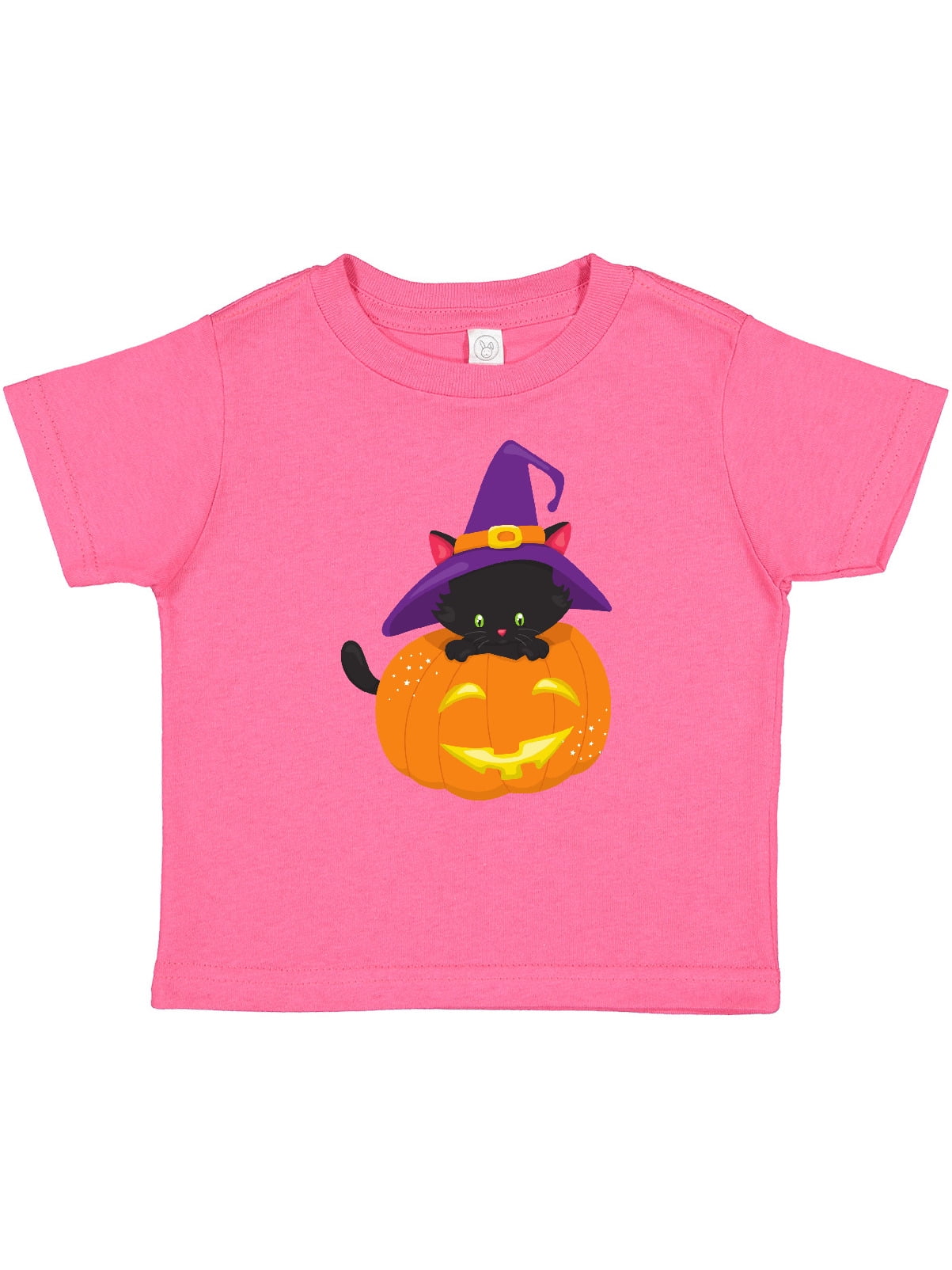 Inktastic Halloween Cat, Black Cat, Witch Hat, Pumpkin Gift Baby Boy or