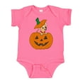 thumbnail image 1 of Inktastic Halloween Chihuahua Pumpkin Boys or Girls Baby Bodysuit, 1 of 5