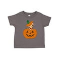 thumbnail image 1 of Inktastic Halloween Chihuahua Pumpkin Boys or Girls Toddler T-Shirt, 1 of 5