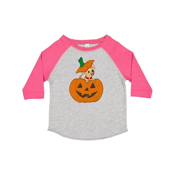 Inktastic Halloween Chihuahua Pumpkin Boys or Girls Toddler T-Shirt
