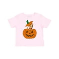 thumbnail image 1 of Inktastic Halloween Chihuahua Pumpkin Boys or Girls Toddler T-Shirt, 1 of 5