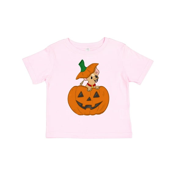 Inktastic Halloween Chihuahua Pumpkin Boys or Girls Toddler T-Shirt