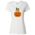 thumbnail image 1 of Inktastic Halloween Chihuahua Pumpkin Women's T-Shirt, 1 of 5