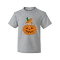thumbnail image 1 of Inktastic Halloween Chihuahua Pumpkin Youth T-Shirt, 1 of 5