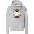 thumbnail image 1 of Inktastic Halloween Cowboy Ghost Adult Hoodie Sweatshirt, 1 of 4