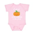 thumbnail image 1 of Inktastic Halloween Cutest Little Pumpkin in the Patch Boys or Girls Baby Bodysuit, 1 of 5