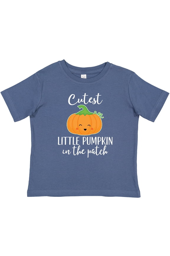 Halloween Cutest Little Pumpkin in the Patch Boys or Girls Baby T-Shirt