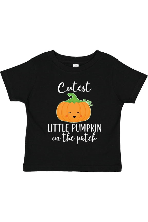 Halloween Cutest Little Pumpkin in the Patch Boys or Girls Toddler T-Shirt
