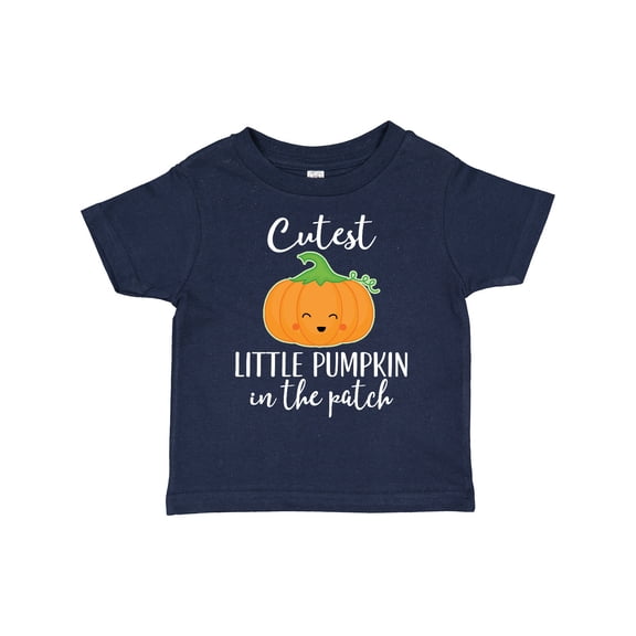 Inktastic Halloween Cutest Little Pumpkin in the Patch Boys or Girls Toddler T-Shirt