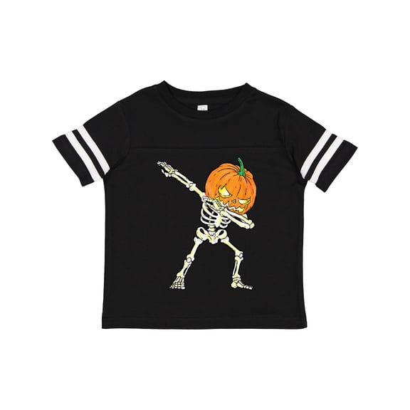 Inktastic Halloween Dabbing Great Pumpkin Skeleton Boys or Girls Toddler T-Shirt