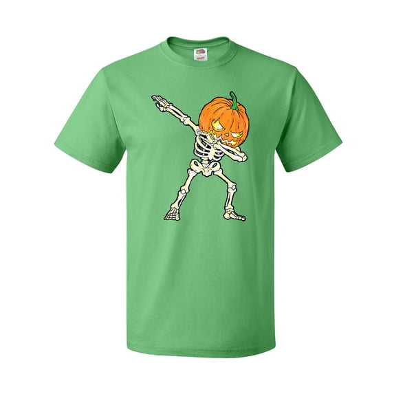 Inktastic Halloween Dabbing Great Pumpkin Skeleton T-Shirt