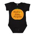thumbnail image 1 of Inktastic Halloween Daddy Little Pumpkin Boys or Girls Baby Bodysuit, 1 of 5