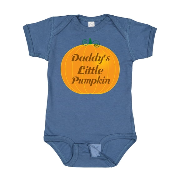 Inktastic Halloween Daddy Little Pumpkin Boys or Girls Baby Bodysuit