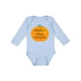 thumbnail image 1 of Inktastic Halloween Daddy Little Pumpkin Boys or Girls Long Sleeve Baby Bodysuit, 1 of 5
