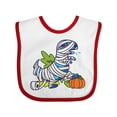 thumbnail image 1 of Inktastic Halloween Dinosaur Mummy Boys or Girls Baby Bib, 1 of 4