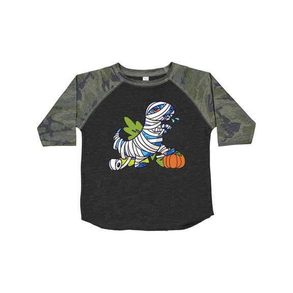Inktastic Halloween Dinosaur Mummy Boys or Girls Toddler T-Shirt