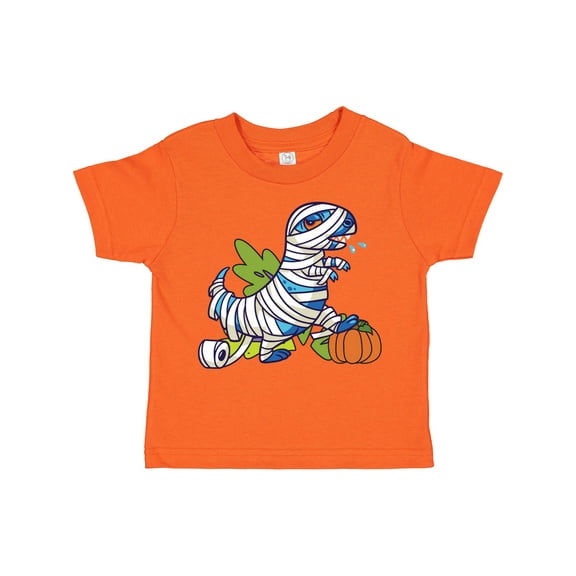 Inktastic Halloween Dinosaur Mummy Boys or Girls Toddler T-Shirt