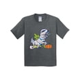 thumbnail image 1 of Inktastic Halloween Dinosaur Mummy Youth T-Shirt, 1 of 5
