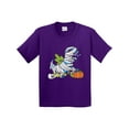 thumbnail image 1 of Inktastic Halloween Dinosaur Mummy Youth T-Shirt, 1 of 5
