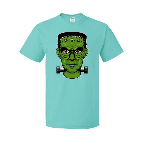 Inktastic Halloween Frankenstein Head T-Shirt