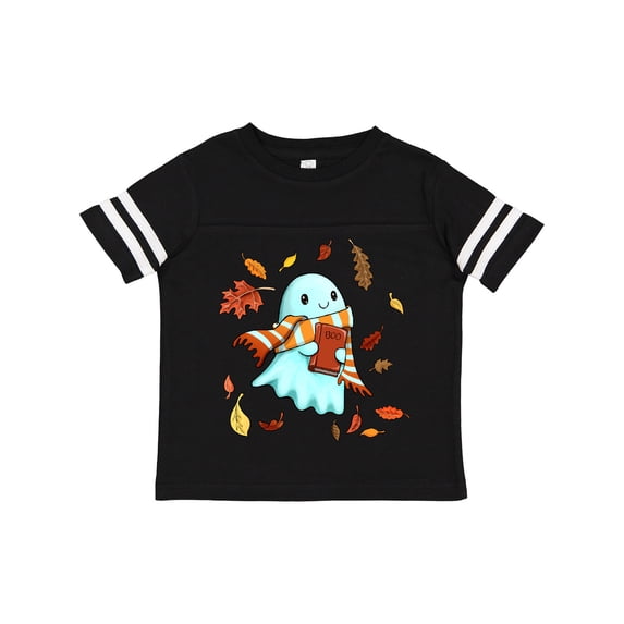 Halloween Ghost with a Book Toddler T-Shirt