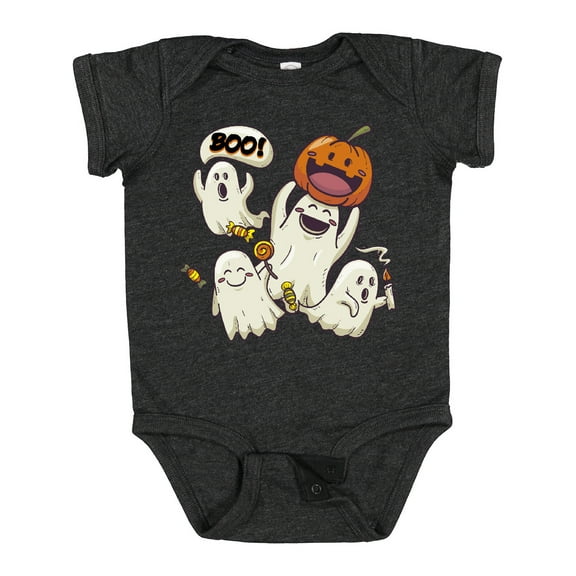 Inktastic Halloween Ghosts Boys or Girls Baby Bodysuit