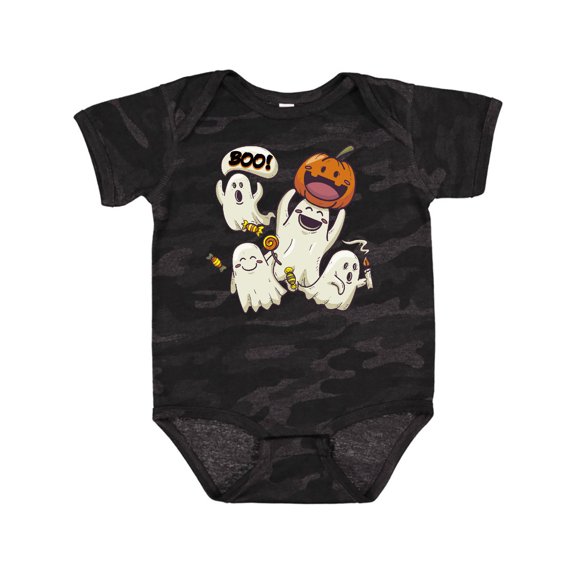 Inktastic Halloween Ghosts Boys or Girls Baby Bodysuit