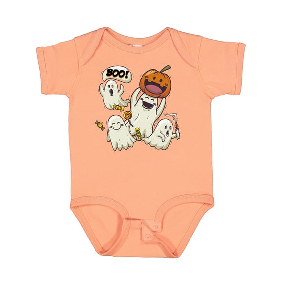 Inktastic Halloween Ghosts Boys or Girls Baby Bodysuit